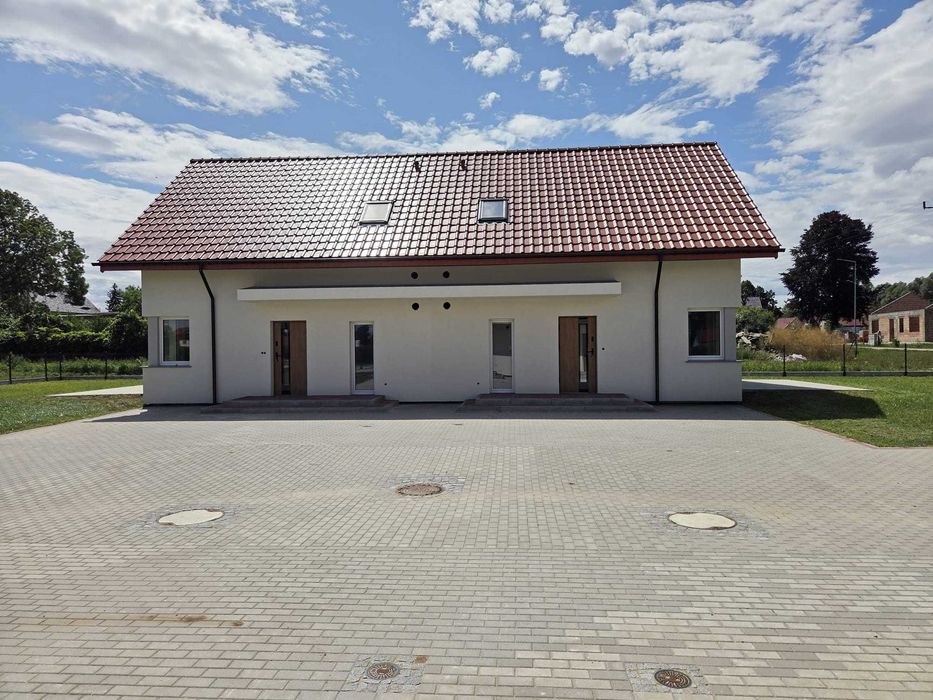 dom jednorodzinny w zabudowie bliźniaczej | 98,8 m² | Borów, ul. Brzozowa