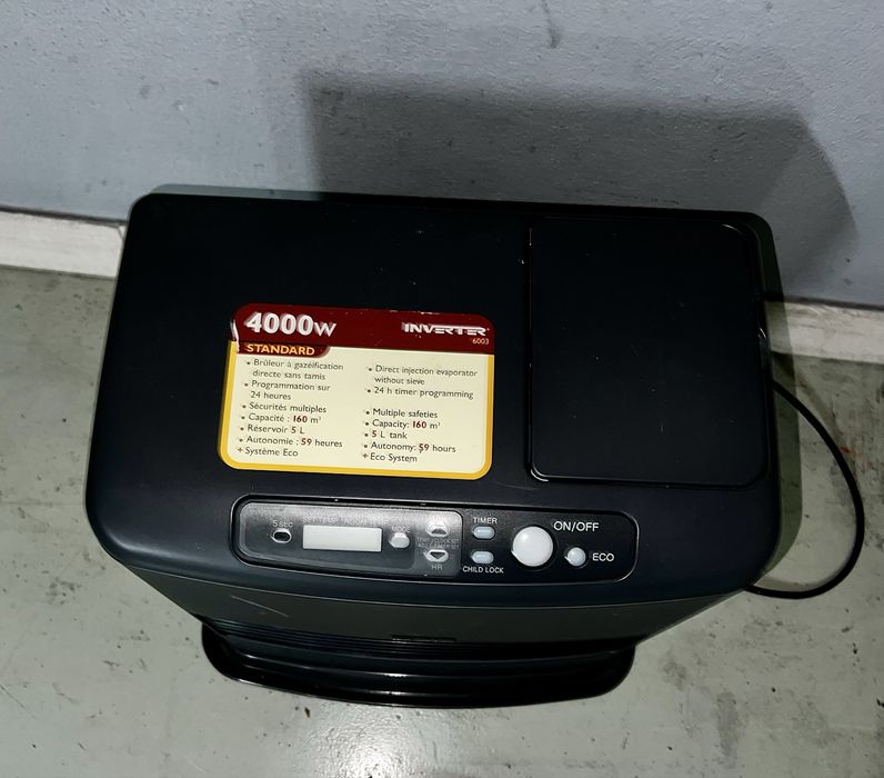 Aquecedor a parafina (injeção electronica)4000w