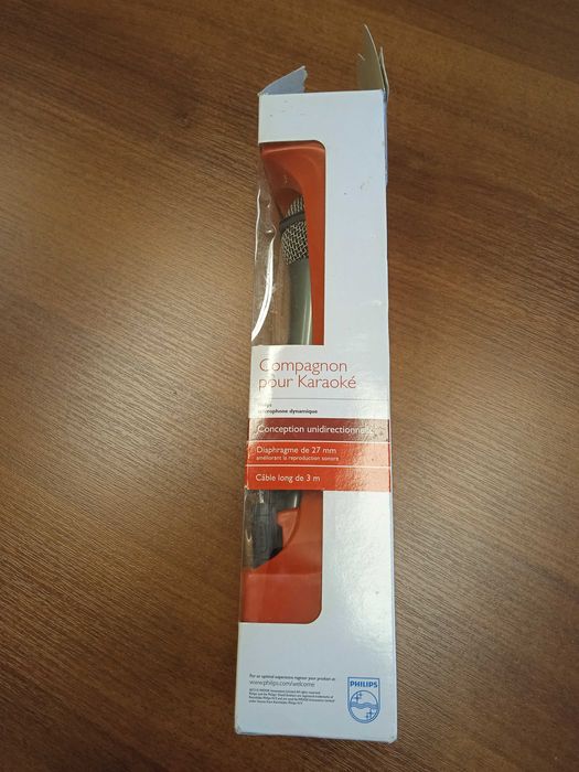 Mikrofon dynamiczny Philips do karaoke