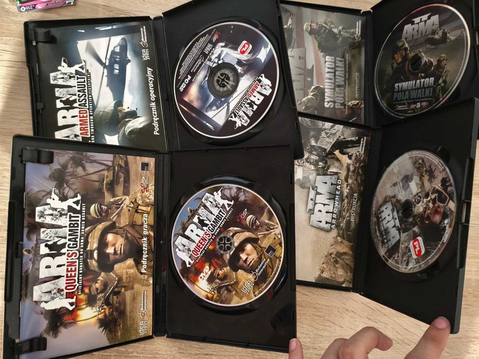 Arma zestaw 4 gier PC
