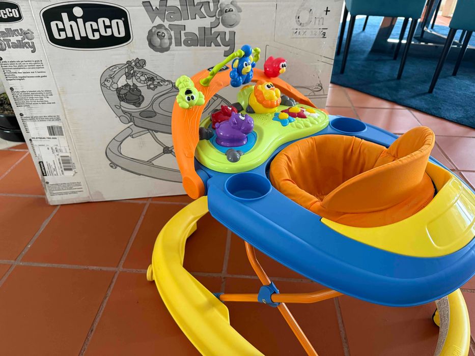 Andador Bebé Chicco Walky Talky (Como Novo + Caixa)