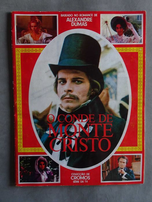 Caderneta de cromos O Conde de Monte Cristo (falta 1 cromo)