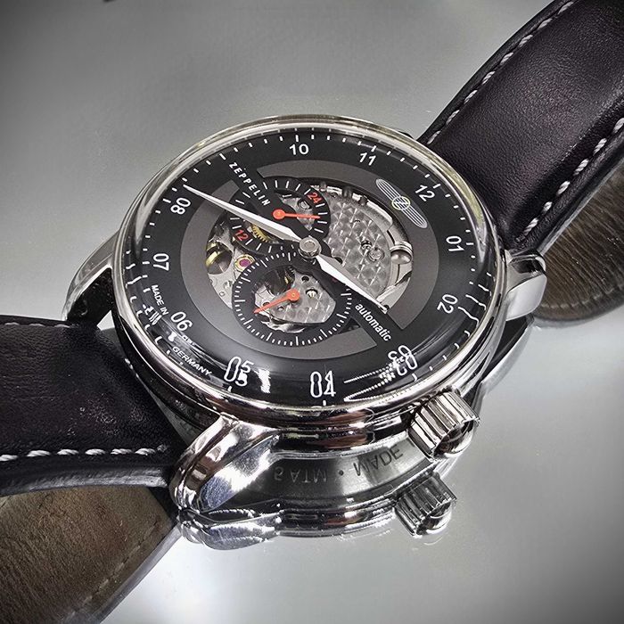 Zegarek ZEPPELIN 8664-2 Skeleton Automatic Gwarancja!