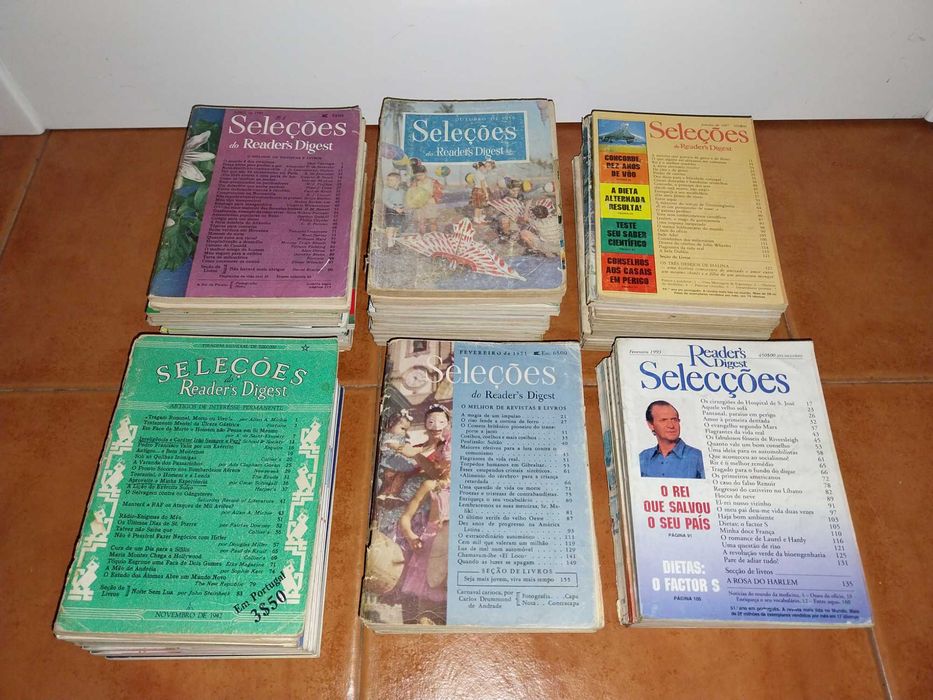 Revistas Antigas Seleções Reader's Digest - Lote