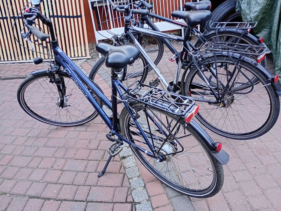 Rowery miejskie męskie oraz damskie