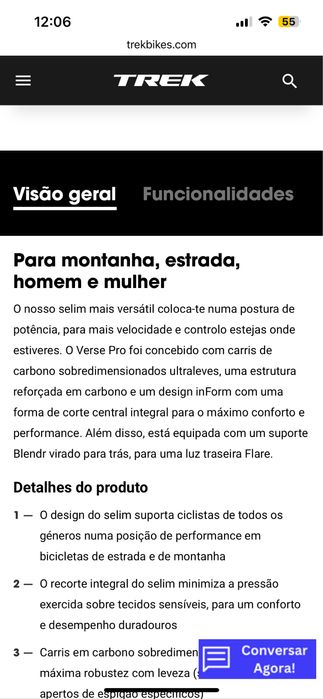 Selim Bontrager Verse PRO carbono