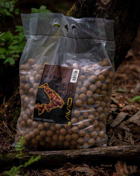 Kulki Avid Carp NUT Boilies  5kg 20mm - ORZECH TYGRYSI - PISTACJA