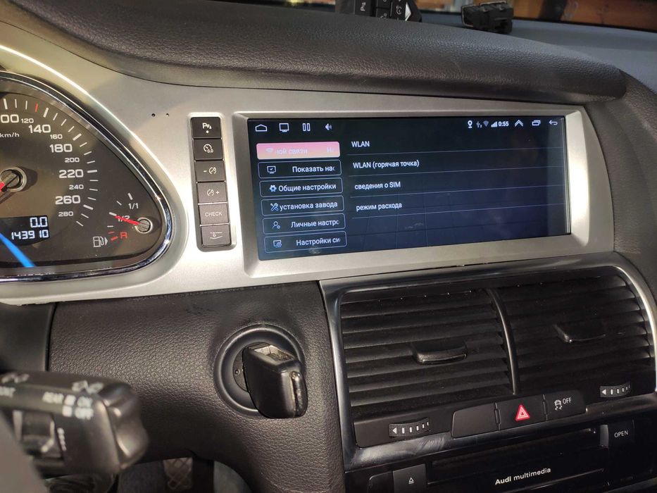Штатная магнитола для Audi Q7 8+64Gb, 10.25  Androidauto, CarPlay.