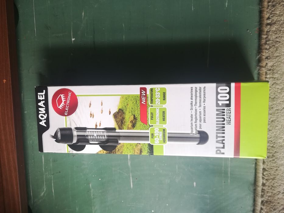 Grzałka akwarystyczna Aquael Platinim 100, 250, 300.