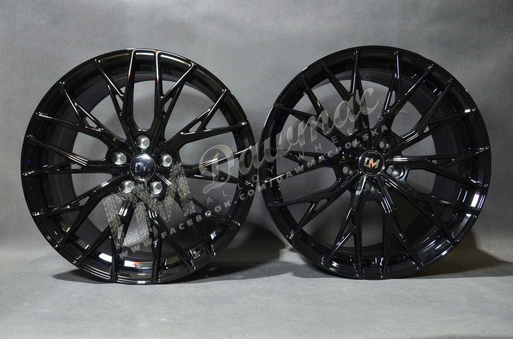 Felgi aluminiowe DM04 19" 8,5J ET35 + 9,5J ET38 5x120 Gloss Black