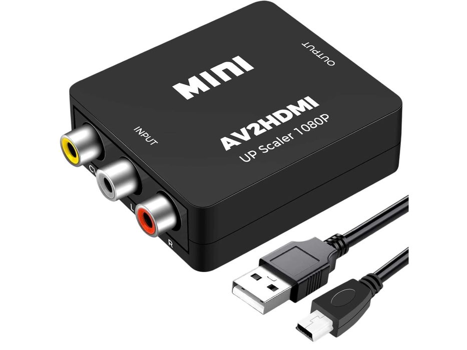 Konwerter RCA na HDMI - Mini AV2HDMI