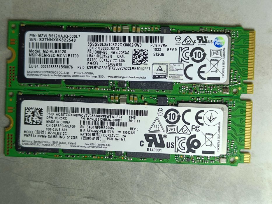 samsung pm981a 512gb - Купить электронику - Цены на OLX.ua