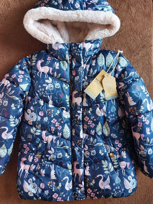 Зимова куртка для дівчинки Next, 6-7 років