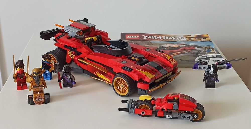 71737 Конструктор LEGO Ninjago Ниндзя-перехватчик Х-1 8+: 2 999