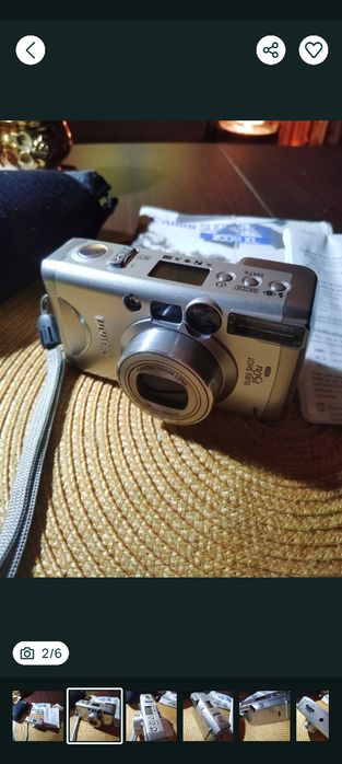 Analogowej nieużywane aparat duży zoom