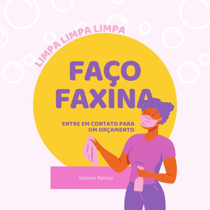 Faço faxina particular !!
