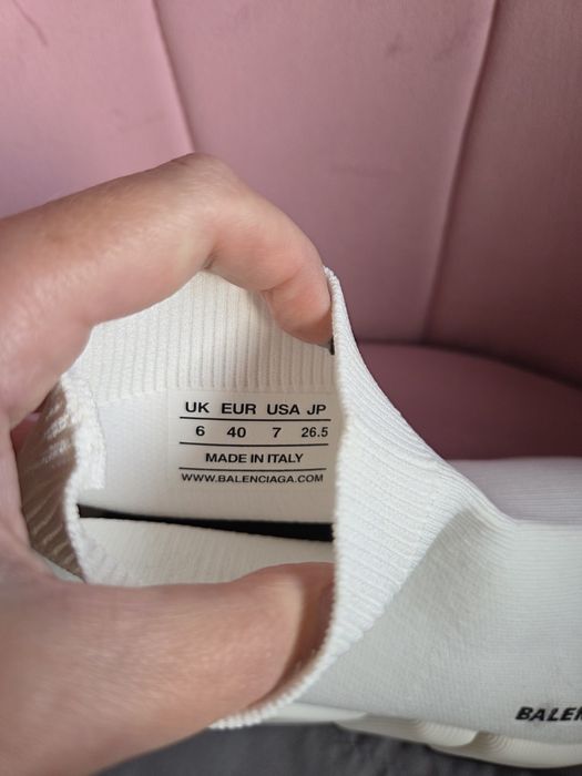 Buty Balenciaga Speed trainer white