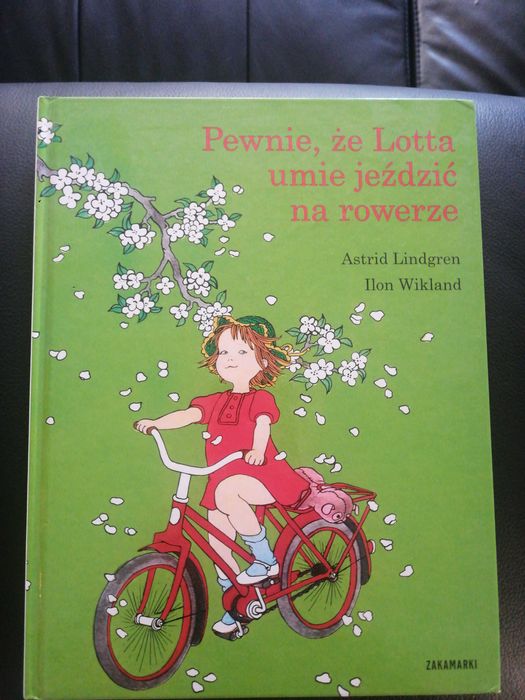Pewnie, że Lotta umie jeździć na rowerze. ASTRID Lindgren