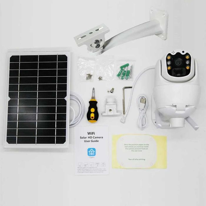 [NOVO] Câmara de Vigilância 4G Painel Solar Bateria potente FullHD