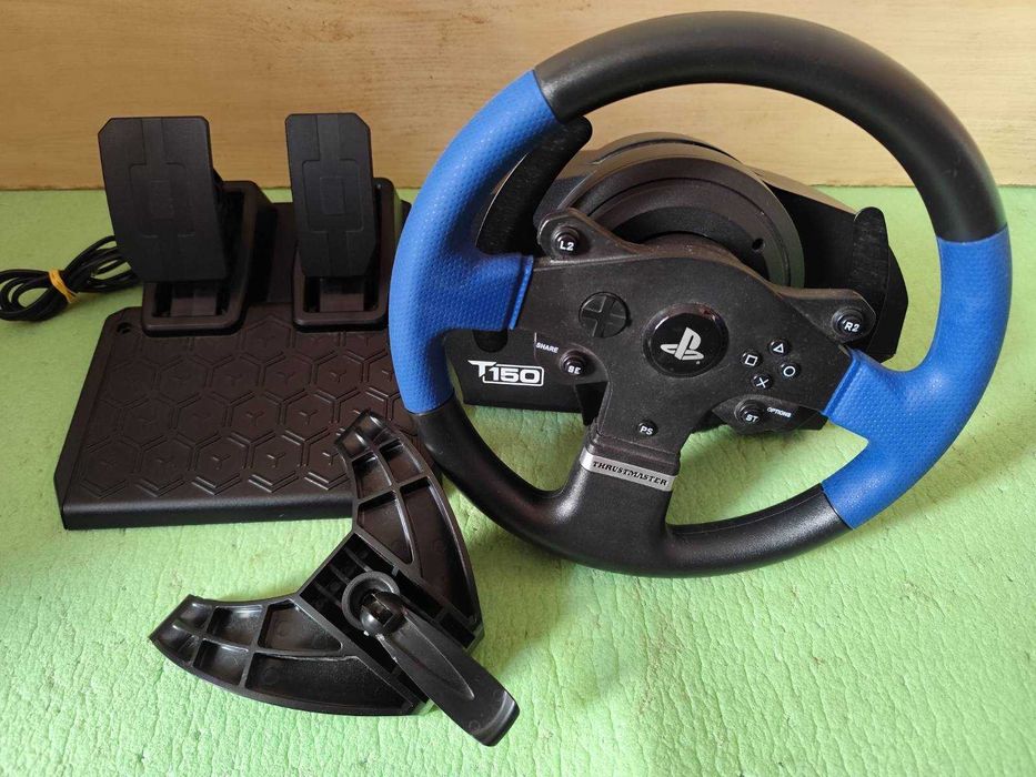 Кермо руль Thrustmaster T150 + педалі T2PM