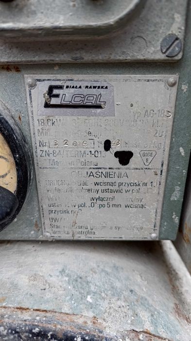 Nagrzewnica elektryczna Elcal