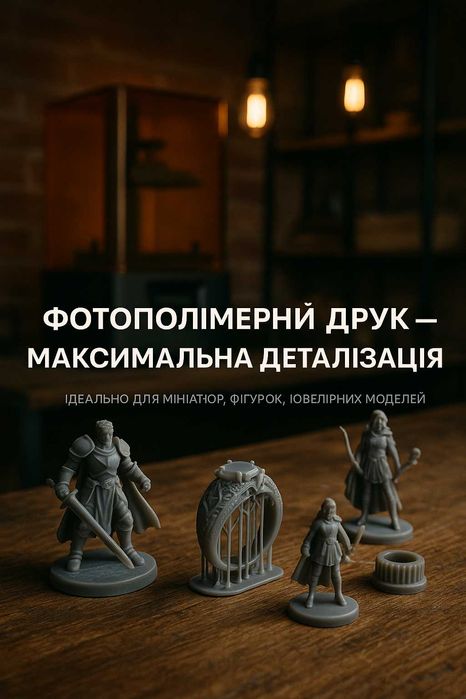 3d друк під замовлення, FDM / FFF /MSLA (LCD)