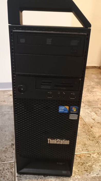 Super Komputer stacjonarny Think Station Lenovo! 6 rdzeni - 12 wątków