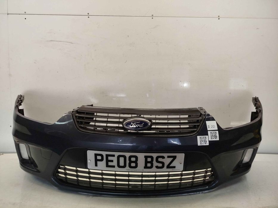 + ZDERZAK PRZÓD PRZEDNI FORD CMAX C-MAX LIFT FL H4 SZARY GRAFITOWY HALOGENY