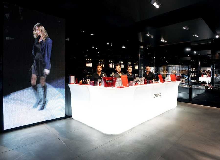 Mobiliario led bares