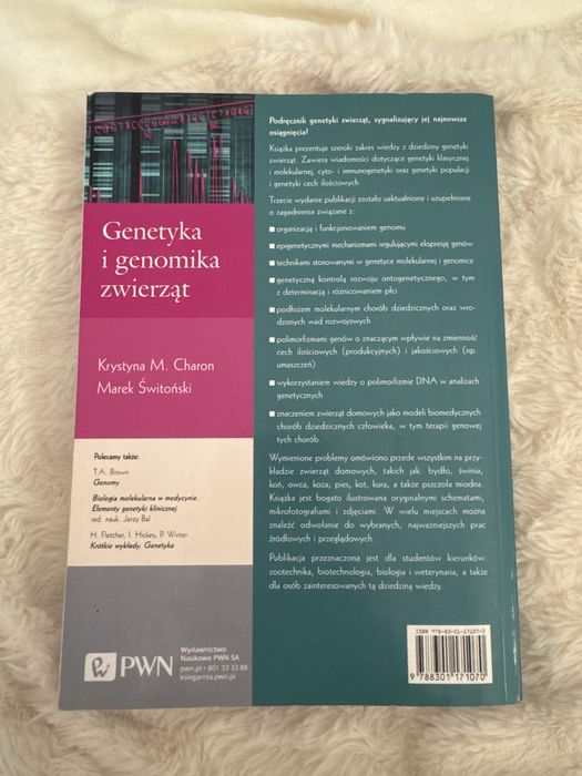 genetyka i genomika zwierząt