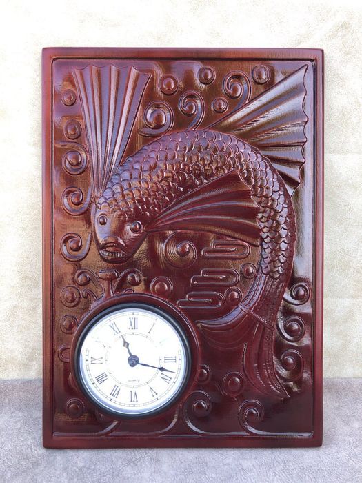 Годинник настінний"Рибка"