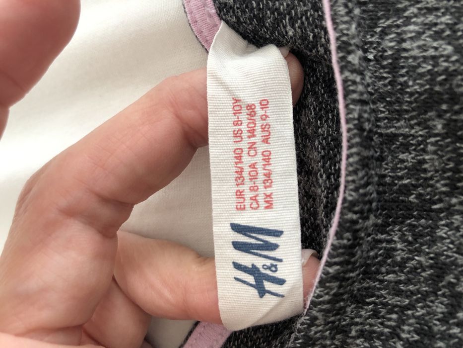 Bluzka cienki sweterek H&M r. 134-140