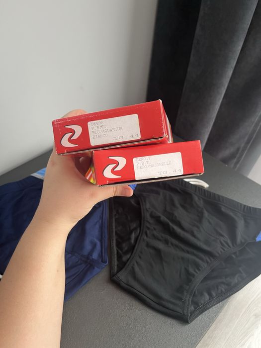 Чоловічі плавки для басейну robel made in Italy s m сині чорні