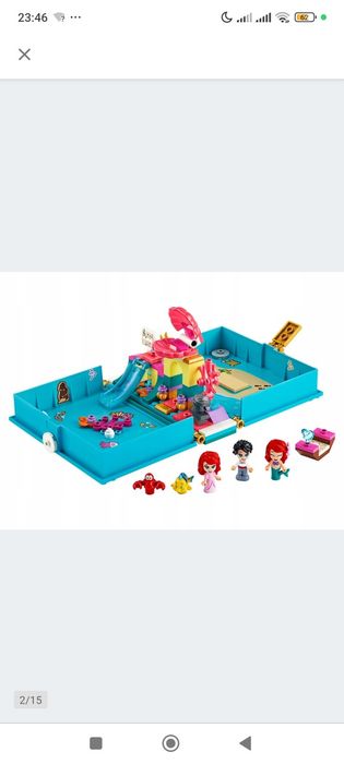 Arielka LEGO 43176 komplet
