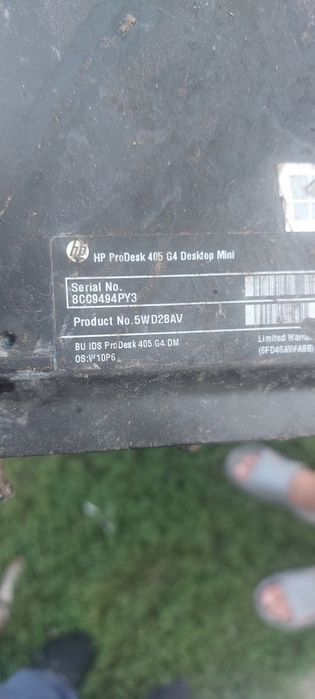 Міні ПК HP ProDesk 405 G4 Mini