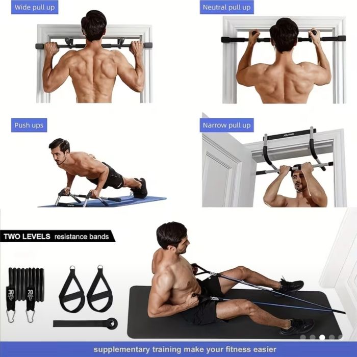 Barra de treino para porta