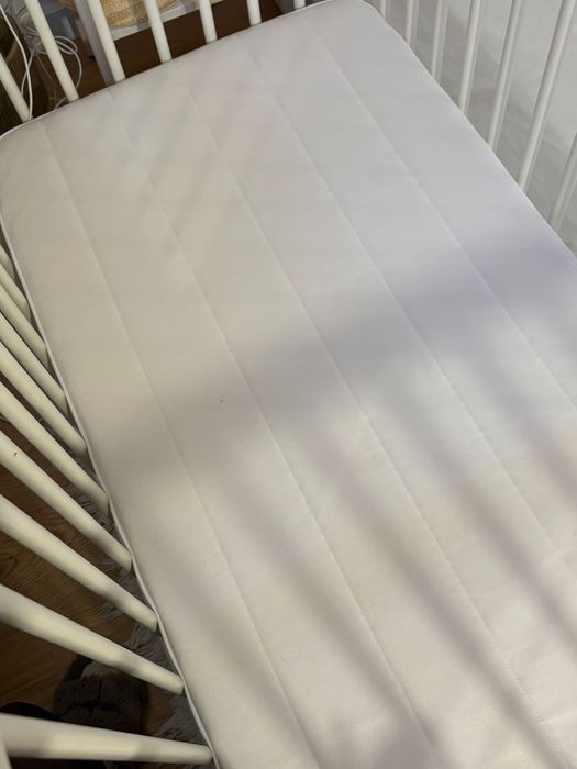 Berço branco IKEA 60x120 + Colchão