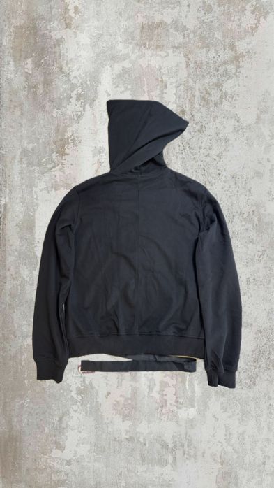 НА РУКАХ!! Rick Owens asymmetrical zip hoodie M L XL archive opium 1:1