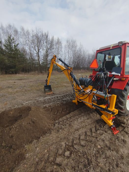Koparka podczepiana do ciągnika