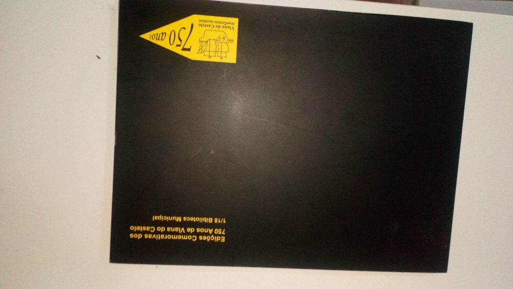 medalha e selo comemorativos de Viana