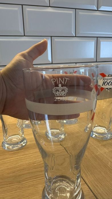 Copos Kronenbourg 1664