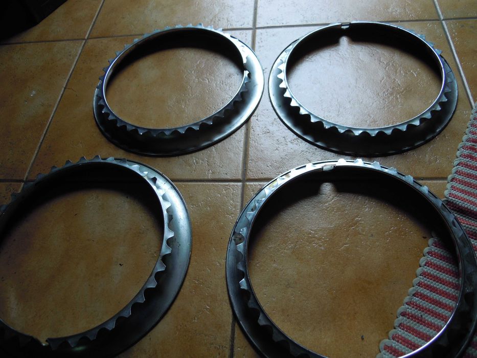 Aros cromados jante 13