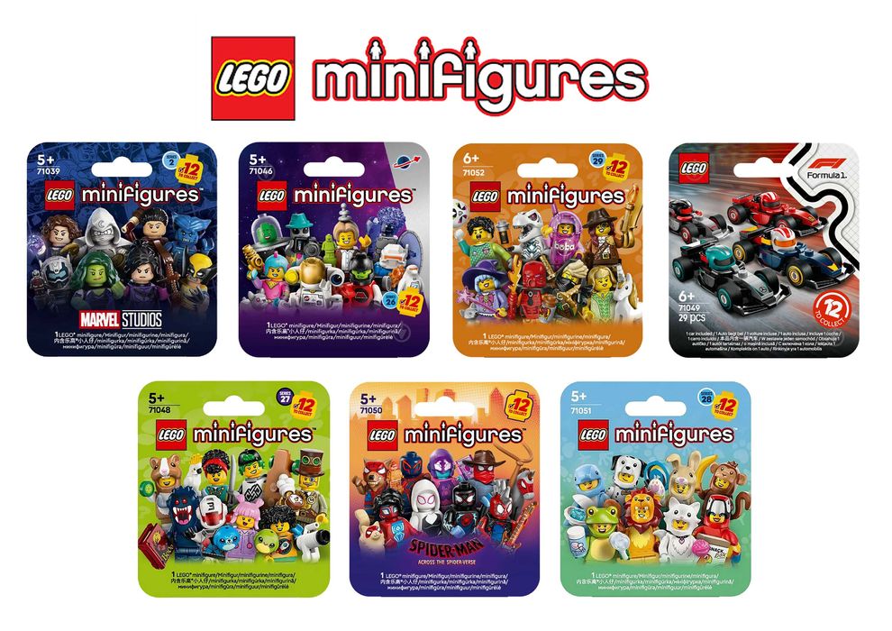 LEGO Minifigures 71052 71051 71050 71049 71048 71039 70146