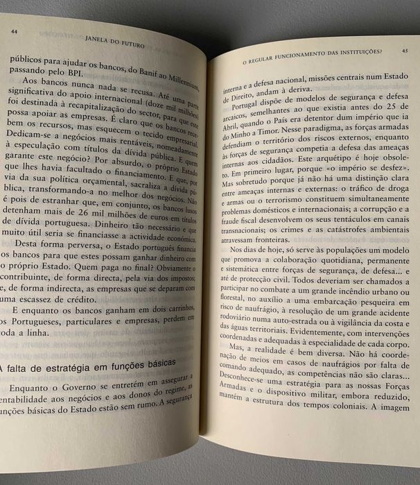 Janela do Futuro, de Paulo de Morais