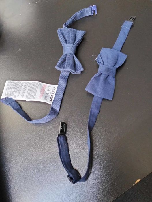 Muchy dziecięce granatowe 2 sztuki 116 cm