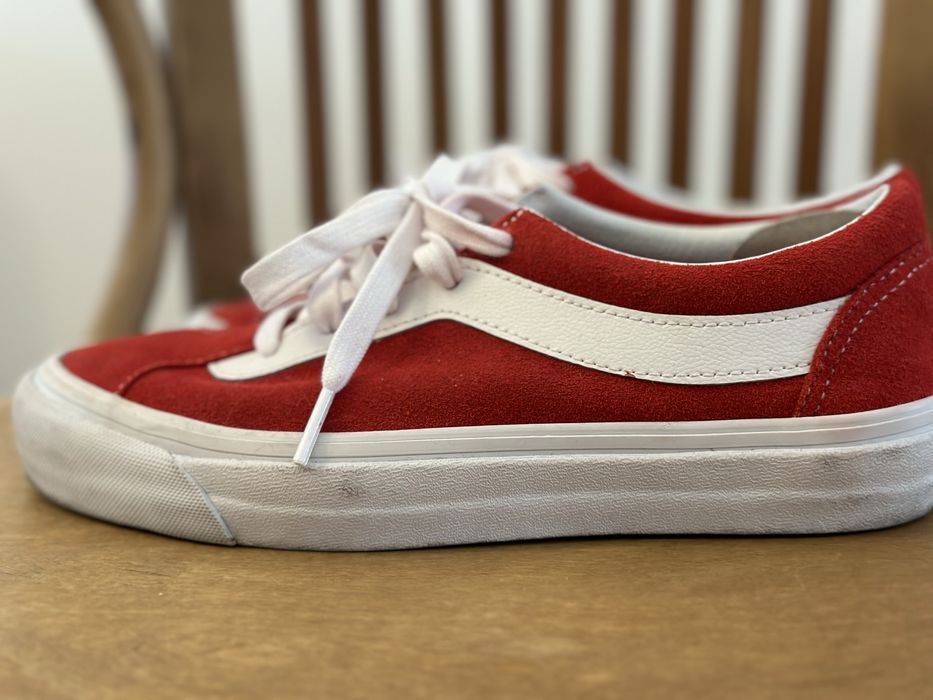 Ténis Vans Vintage Vermelhos