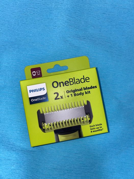 Philips OneBlade оригінальні змінні леза насадки катриджі