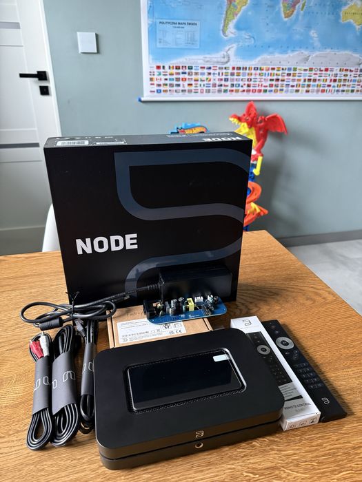 Streamer Bluesound NODE N132 Intefejs PD Creative +Zasilacz Liniowy i Pilot