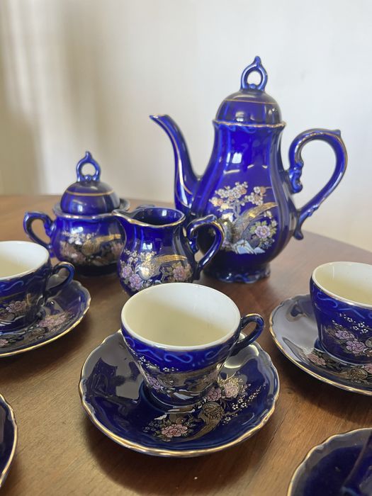 Serviço de café Japonês Satsuma