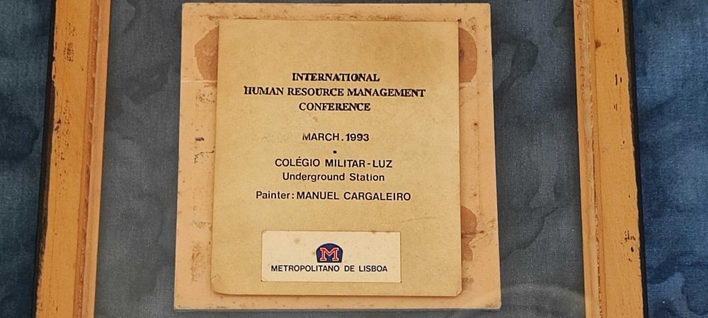 Manuel Cargaleiro – Azulejo catalogado em livro